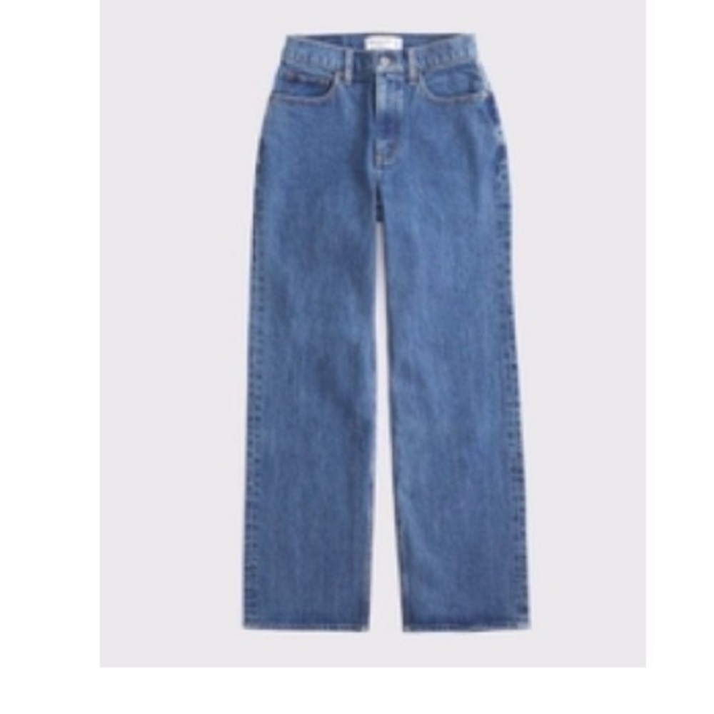 Abercrombie & Fitch High Rise Blue Jeans